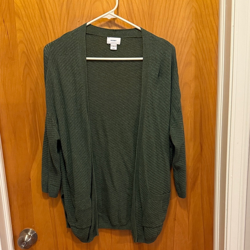 Old Navy Forest Green Cardigan